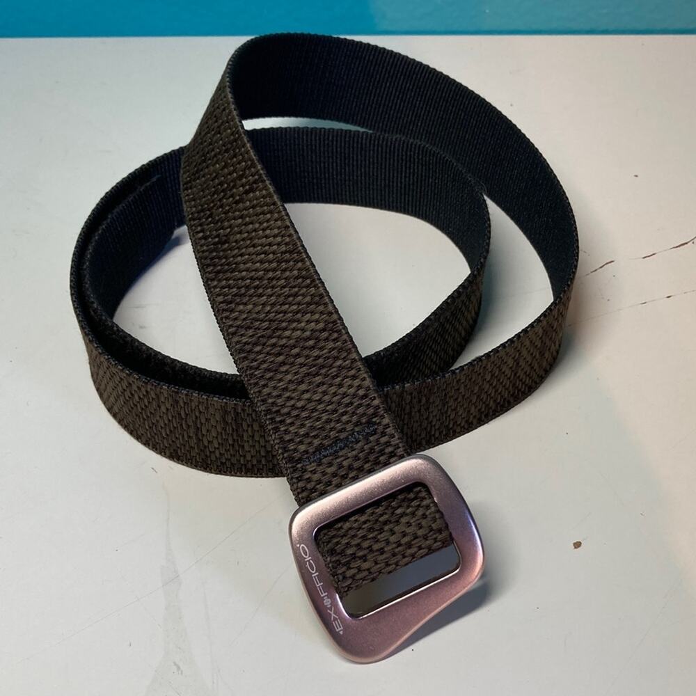 Exofficio Women’s Belt Size M Brown Lightweight Woven Travel Belt